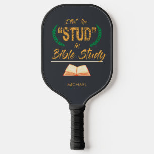 Ich habe die Studie in Bibelstudium Kirche Paster Pickleball Schläger