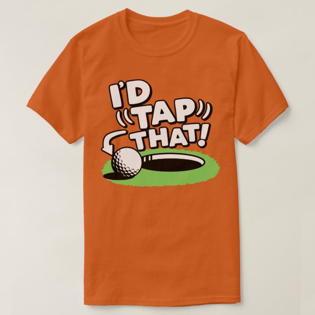 Ich habe diesen Golf Gestochen T-Shirt (Design vorne)
