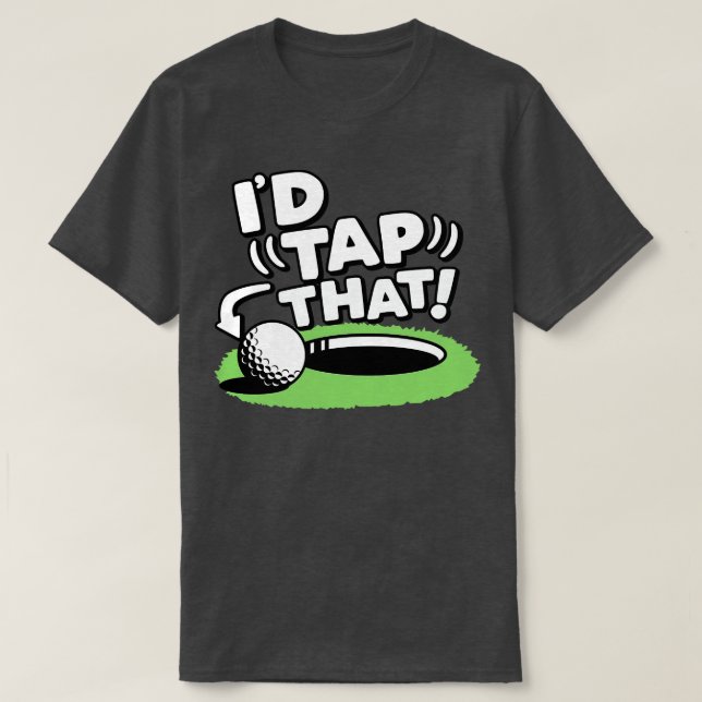 Ich habe diesen Golf Gestochen T-Shirt (Design vorne)