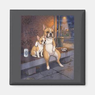 Ich habe diesen Hund in mir Lustiger französischer Magnet