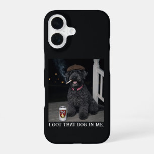 Ich habe diesen Hund in mir, lustiger Kerry Blue T iPhone 16 Hülle