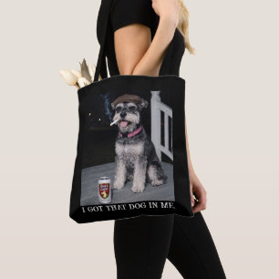 Ich habe diesen Hund in mir, lustiger Miniature Sc Tasche