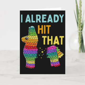 Ich habe diesen Pinata Cinco De Mayo Party schon g Karte