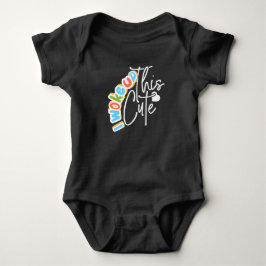 Ich habe dieses Niedliche Baby-Geschenk für Babydu Baby Strampler