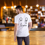 Ich habe dir deinen Rücken got T-Shirt<br><div class="desc">Ich Got deinen Rücken" ist ein lustiger Satz. Dieses Produkt Got den Satz "Ich got deinen Rücken" — wörtlich. Ein Aufkleber nimmt den anderen buchstäblich zurück. Passen Sie die Hintergrundfarbe an und personalisieren Sie sie, falls gewünscht, und haben Sie viel Spaß mit Freunden und Familie.</div>