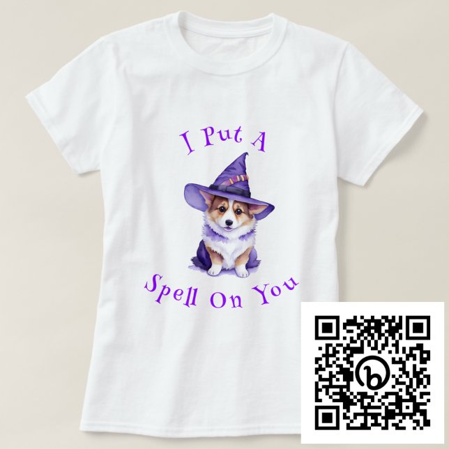 Ich habe dir eine Corgi-Hexe geschrieben T-Shirt (Von Creator hochgeladen)