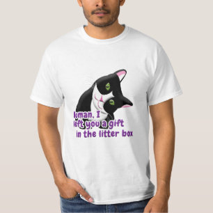 Ich habe dir eine Geschenkkatze verlassen T-Shirt