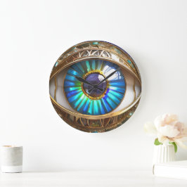 Ich habe dir mein drittes Auge Got Große Wanduhr