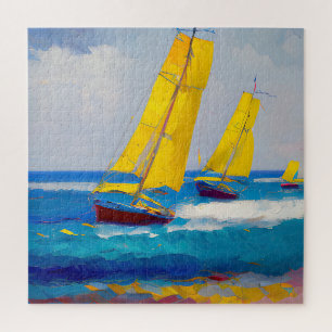 "Ich habe drei Boote gesehen" Seascape