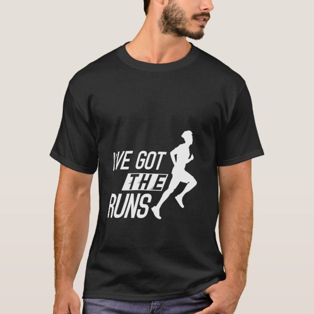Ich habe Durchfall-Witz - T-Shirt (Vorderseite)