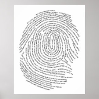 "Ich habe Dyslexie!" Poster