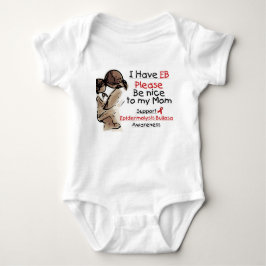 Ich habe EB, bin bitte nett zu meinem Baby Strampler