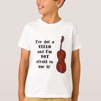 Ich habe ein Cello T-Shirt