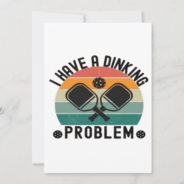 Ich habe ein Dinierproblem Save The Date (Vorderseite)