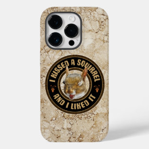 Ich habe ein Eichhörnchen geküsst - lustige Parodi Case-Mate iPhone 14 Pro Hülle