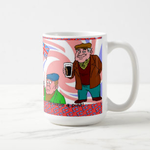 Ich habe ein halbes Liter! Kaffeetasse
