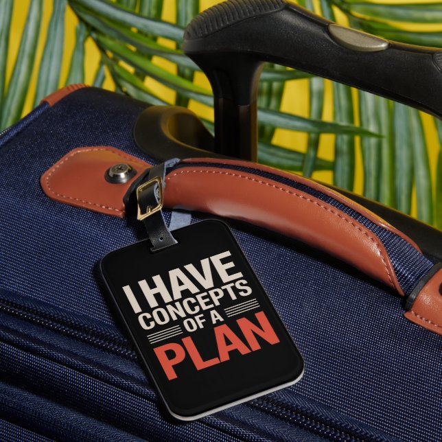 Ich habe ein Konzept für einen Plan Gepäckanhänger (Vorderseite Insitu 1)