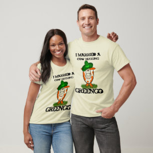 Ich habe ein Kuh-Umarmung-Greengo Verheiratet - T-Shirt