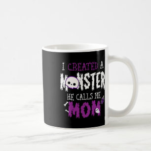 Ich habe ein Monster-Halloween-Kostüm-T-Shirt für  Kaffeetasse