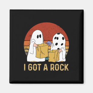 Ich habe ein Rock-Shirt Halloween-Süßigkeiten oder Magnet