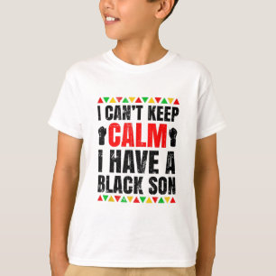 Ich habe ein schwarzes Son-Geschenk für die Mama i T-Shirt