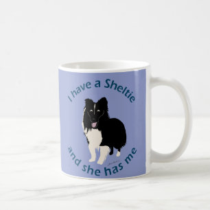 Ich habe ein Sheltie Kaffeetasse