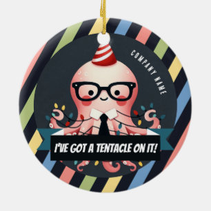 Ich habe ein Tentacle Got! Weihnachten Keramik Ornament