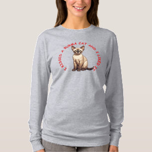 Ich habe eine burmesische Katze geküsst T-Shirt