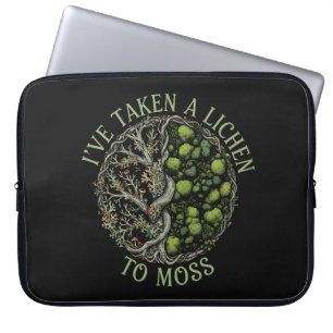 Ich habe eine Flechte zu Moos gemacht - Lustiger N Laptopschutzhülle
