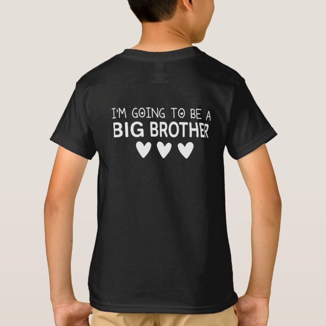 Ich habe eine geheime große Brüderschwangerschaft  T-Shirt (Rückseite)