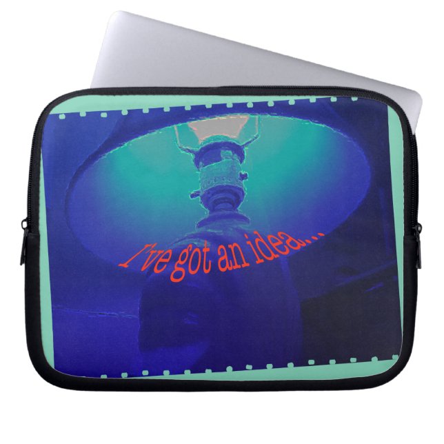 Ich habe eine Idee got... Laptopschutzhülle (Vorderseite)