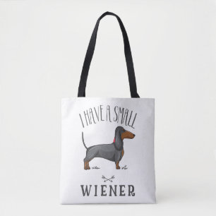 Ich habe eine kleine Dackel Tasche