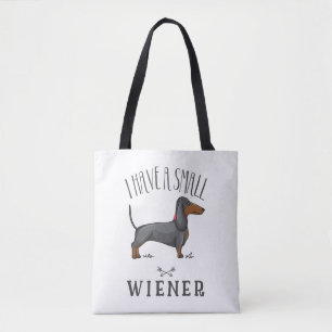 Ich habe eine kleine Dackel Tasche