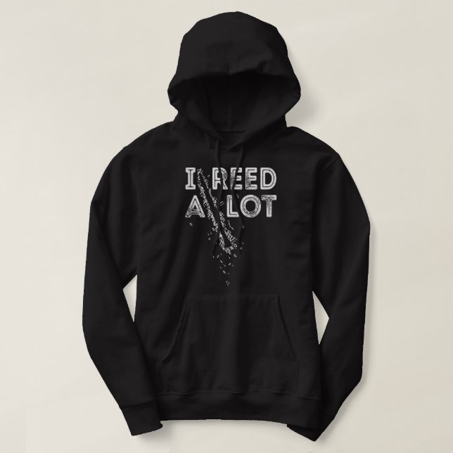 Ich habe eine Menge Klarinettenspieler Liebe2 Hoodie (Design vorne)