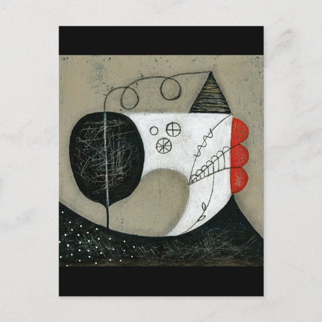 Ich habe eine Nähmaschine Postkarte (Vorderseite)