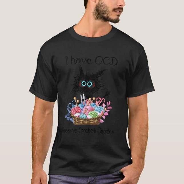 Ich habe eine obsessive Blutwurzelerkatze T-Shirt (Vorderseite)