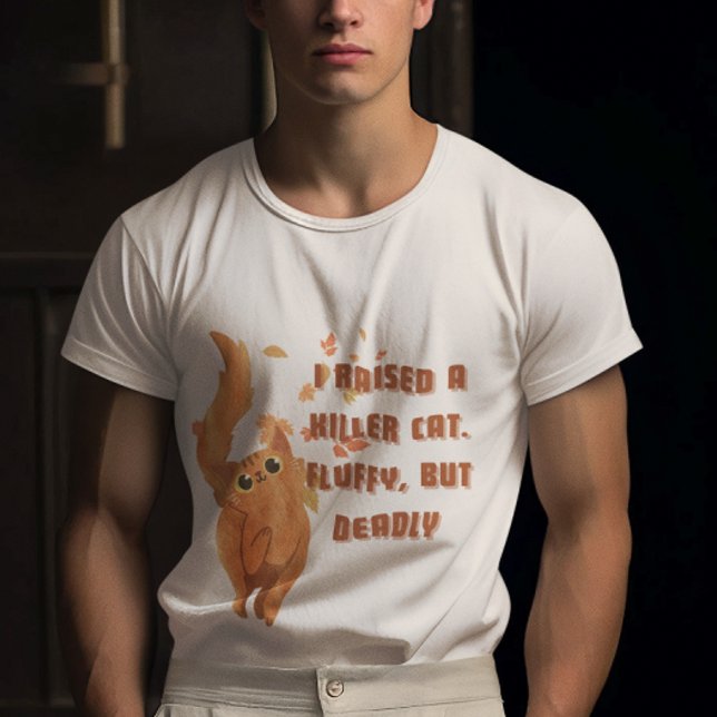 Ich habe eine Orange Katze als Killer Fluffy, aber T-Shirt (Von Creator hochgeladen)