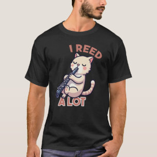 Ich habe eine viel lustige Klarinettenkatze T-Shirt