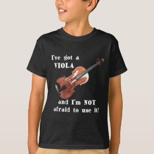Ich habe eine Viola T-Shirt