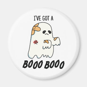 Ich habe einen Boo Boo Funny Halloween Ghost Pun G Magnet