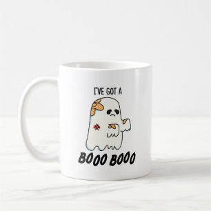 Ich habe einen Boo Boo FunnyHalloween Ghost Pun Go Kaffeetasse