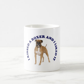 Ich habe einen Boxer geküsst Kaffeetasse