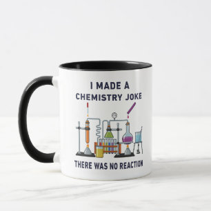 Ich habe einen Chemie-Witz erzählt – es gab keine Tasse