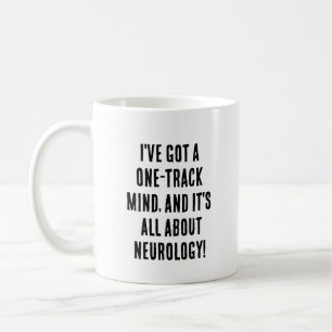 Ich habe einen einspurigen Geist got, und es geht  Kaffeetasse