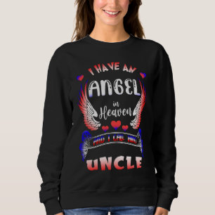 Ich habe einen Engel im Himmel, den ich Onkel Memo Sweatshirt