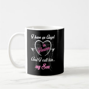 Ich habe einen Engel im Himmel und nenne ihn meine Kaffeetasse