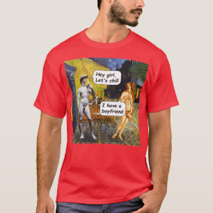 Ich habe einen Freund Die Geburt der Venus T-Shirt