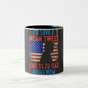 Ich habe einen Gemeinen Tweet Liebe Zweifarbige Tasse