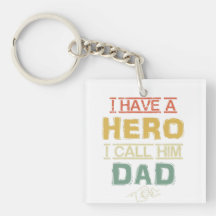 Ich habe einen Helden, den ich Ihm Vater-Geschenk 