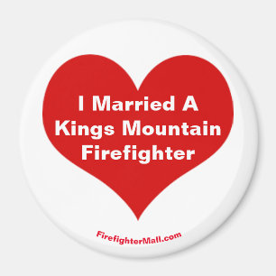 Ich habe einen Kings Mountain Feuerwehrmagneten Ve Magnet